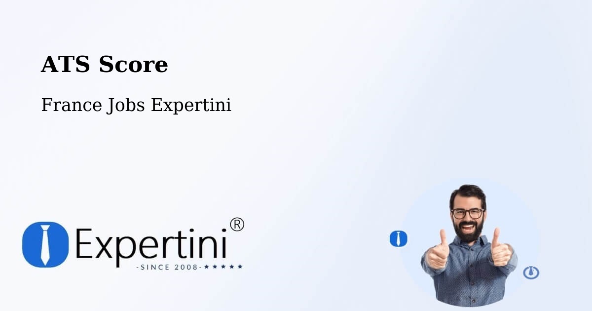 Resume ATS Score & Job Description Match Tool – Saint Thibéry - France Jobs Expertini